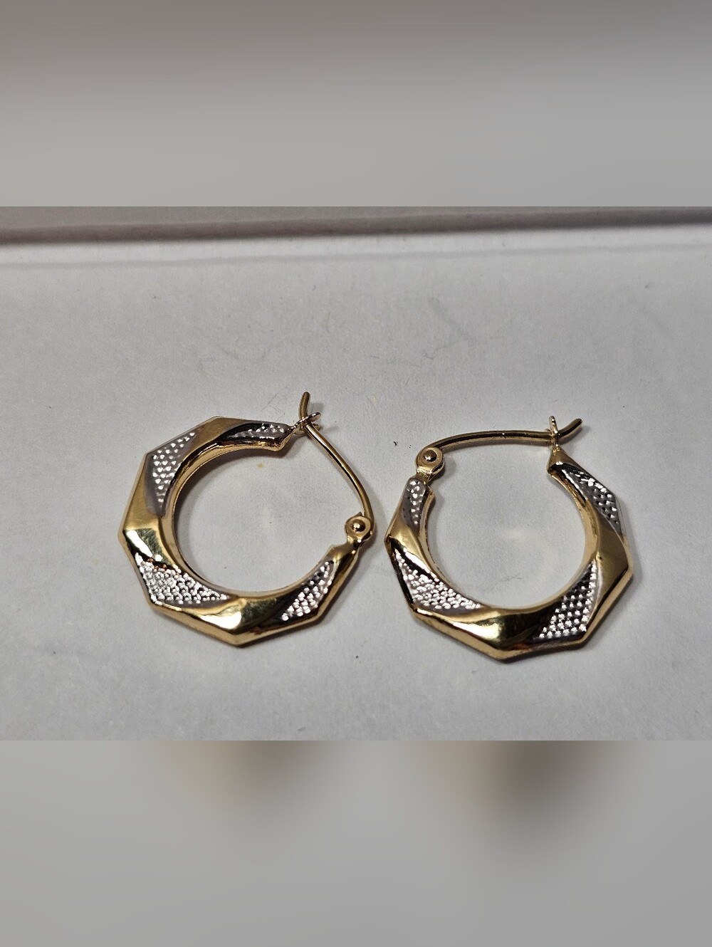10k Yellow Gold Hoops